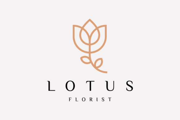 Download Lotus Floral Logo Design Template - Logo Collection