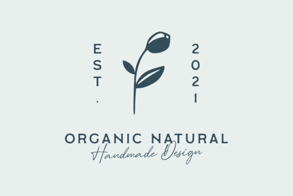 Download Elegant Hand Drawn Floral Logo Premium - Logo Collection