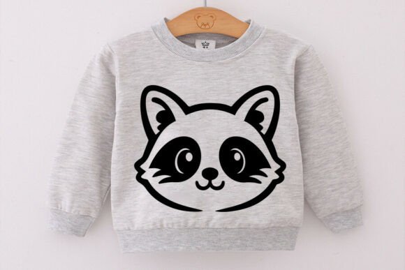 Download Cute Raccoon Black Silhouette SVG PNG, K - Black silhouette svg Collection