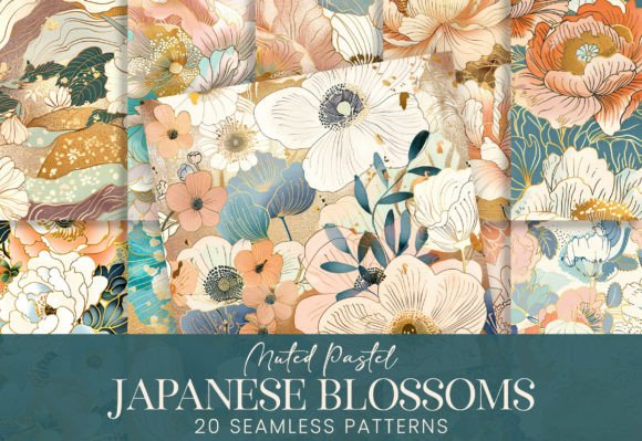 Download Japanese Blossoms Asian Floral Patterns - Blossom Collection
