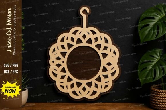 Download Floral Mandala Ornament Laser Cut Svg - Mandala ornament Collection