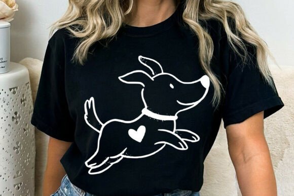 Download Cute Dog Black Silhouette SVG PNG, Dog S - Black silhouette svg Collection